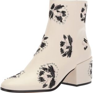 NWOT Dolce Vita Floral Leather Ankle Booties